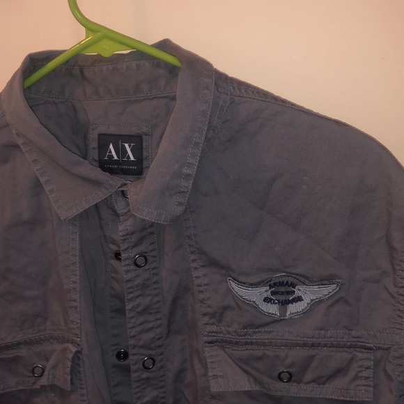 Amani Exchange Button Up Tee - Picture 1 of 3